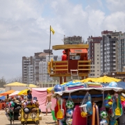 Guarda-vidas em Capão da Canoa na Operação Verão Total (17/12/2022)